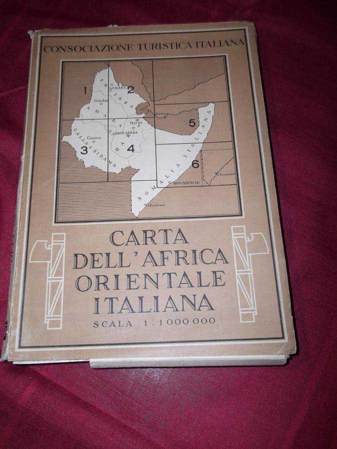 Carta dell'Africa Orientale Italiana 