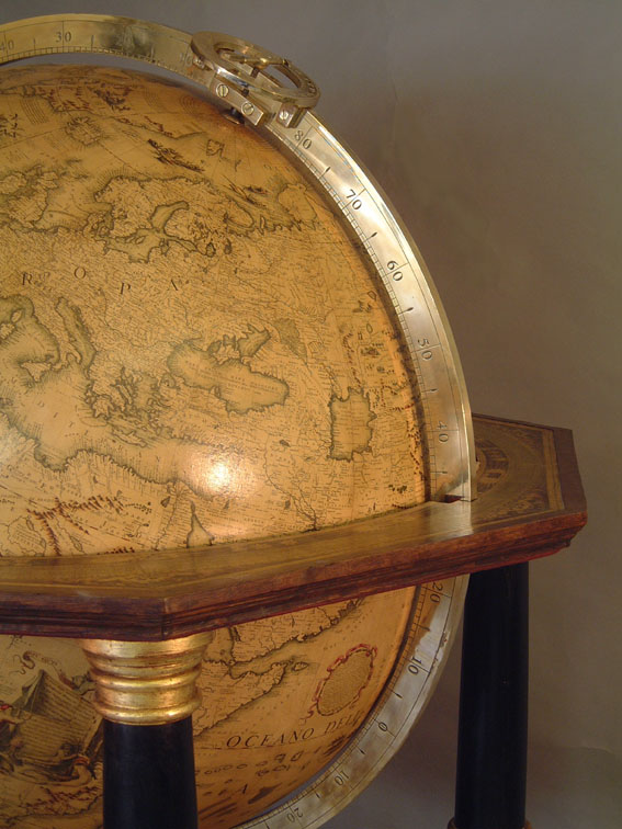 Coronelli Terrestrial 1688 & Celestial 1693 globes